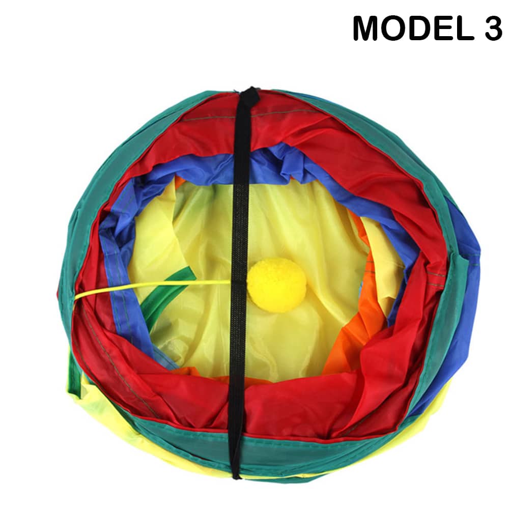 Kattetunnel med stabil form - 3 forskellige størrelser -