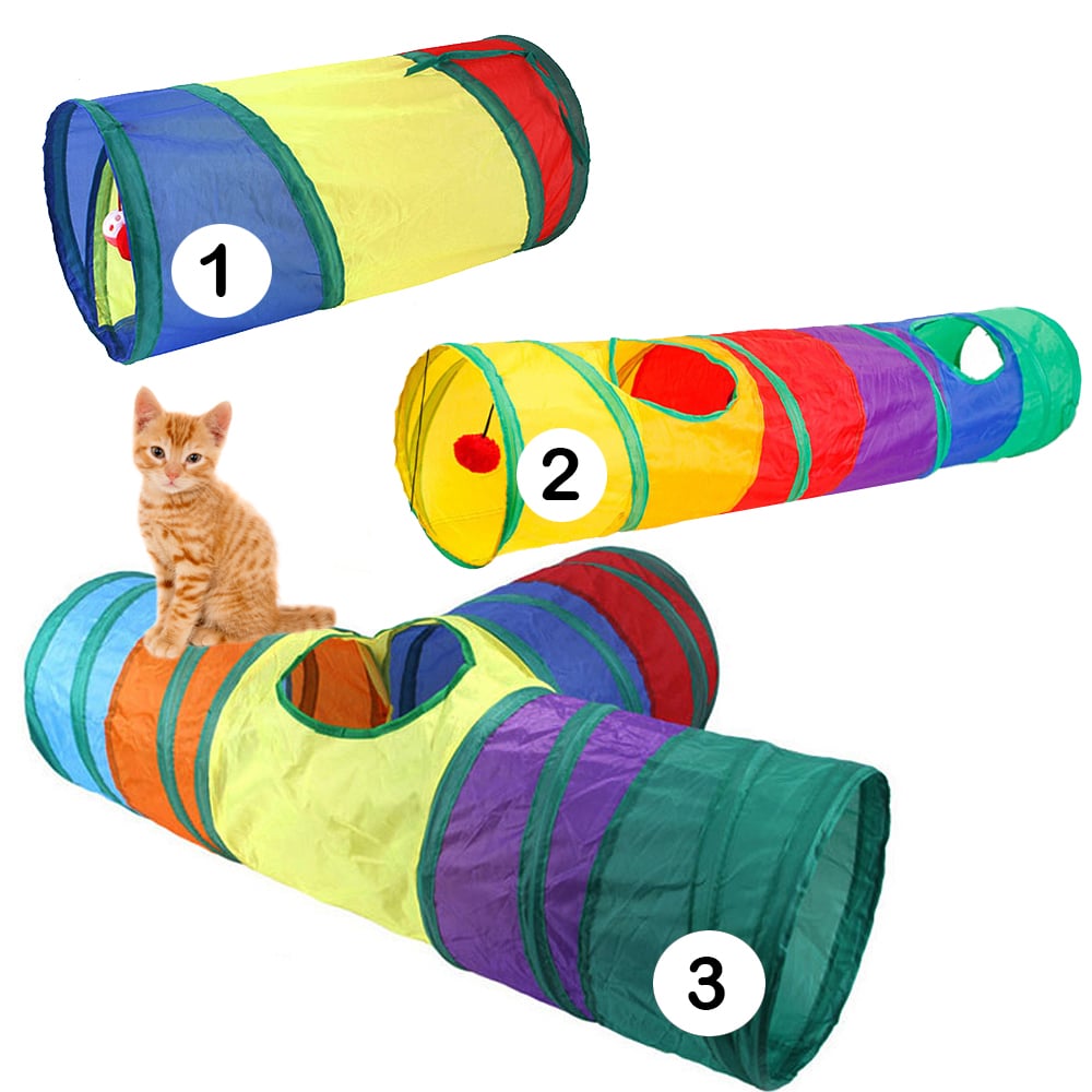 Kattetunnel med stabil form - 3 forskellige størrelser -