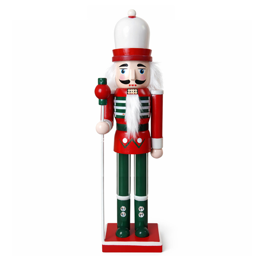 Nøddeknækker figurer i Træ  - 31 cm - 4 forskellige figurer -