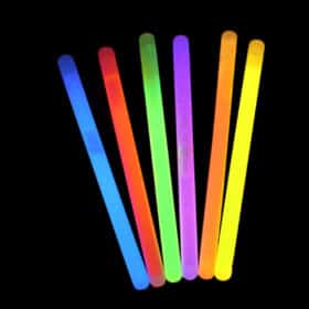Knæklys XL 1 stk. 17 x 340 mm - blå, orange, grøn, rød, pink eller gul