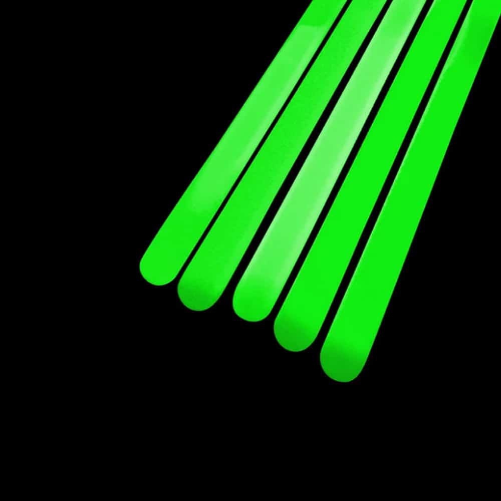 Knæklys XL 1 stk. 17 x 340 mm - blå, orange, grøn, rød, pink eller gul