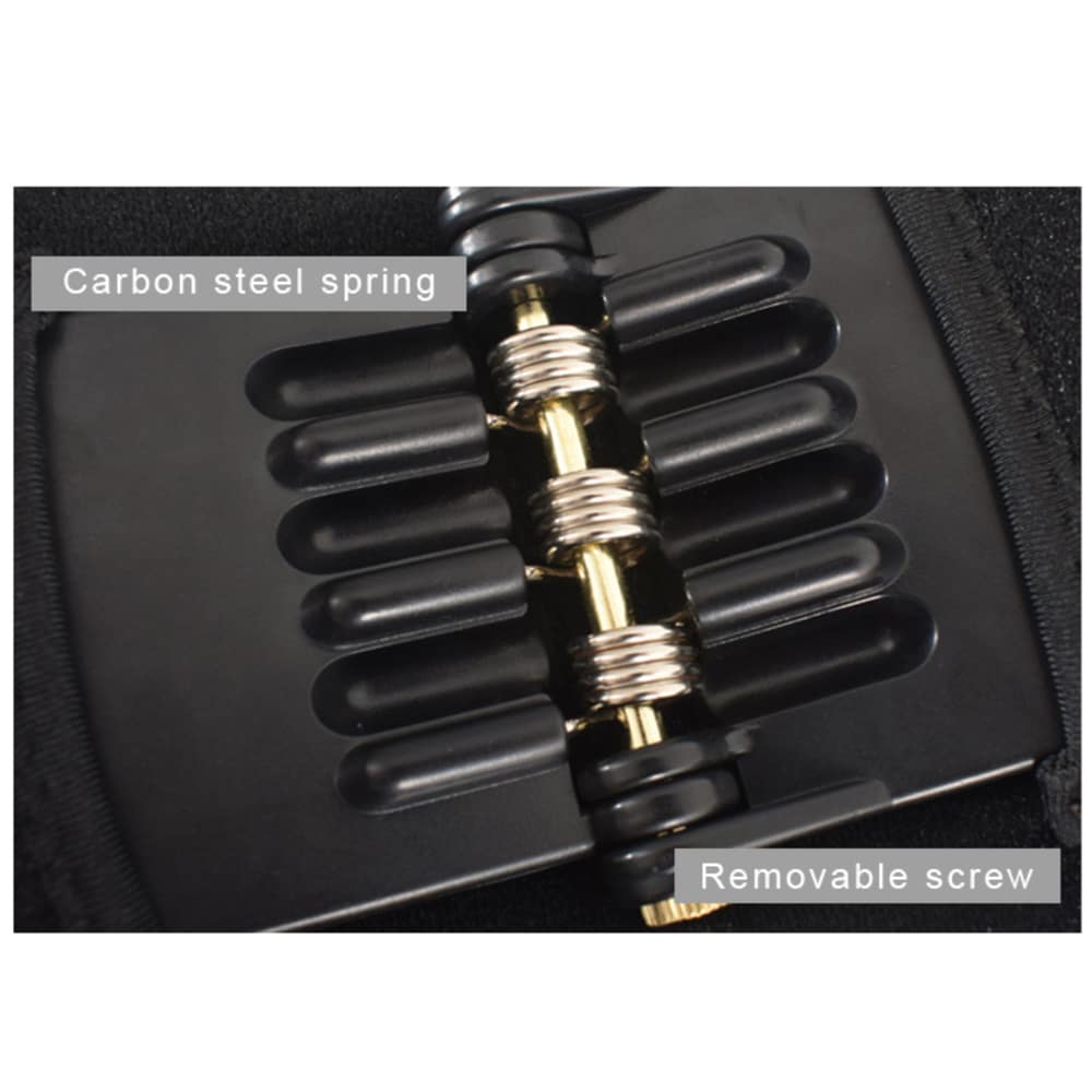 Knæstøtte - Justerbar med fjedre for støtte - (sæt med 2 stk)