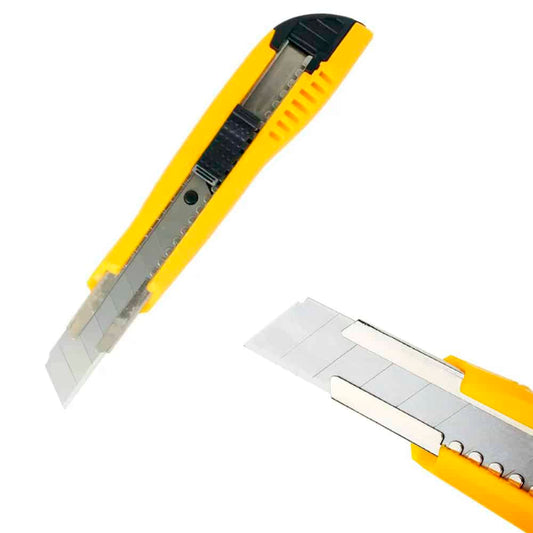 Hobbykniv med 18 mm knækblade