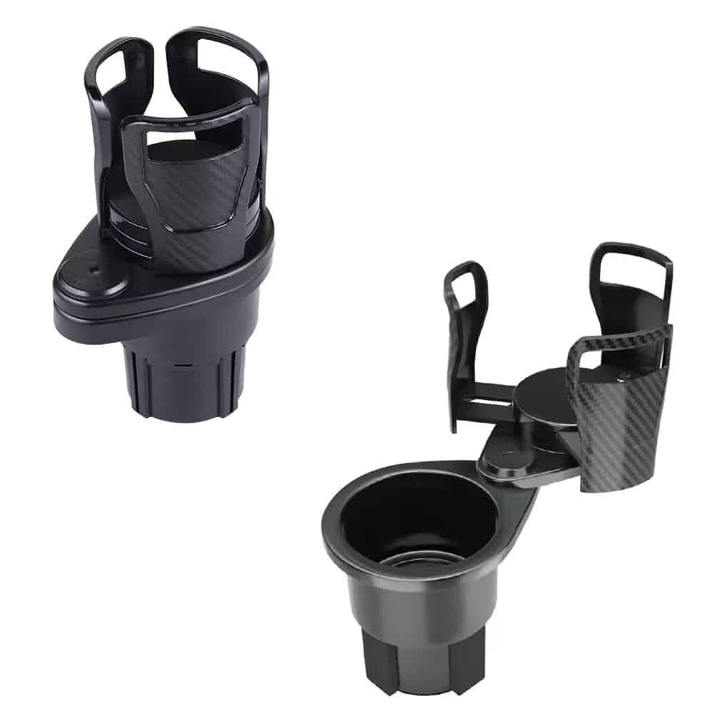 Multifunktionel, 360-graders roterende kopholder