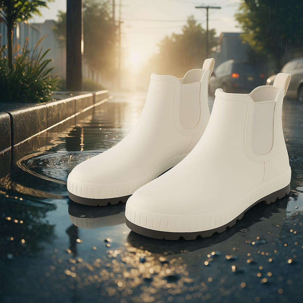 Korte gummistøvler til damer – stilfulde, komfortable og vandtætte