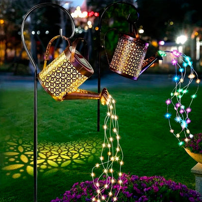 Solcelle vandkande LED-lampe til haven