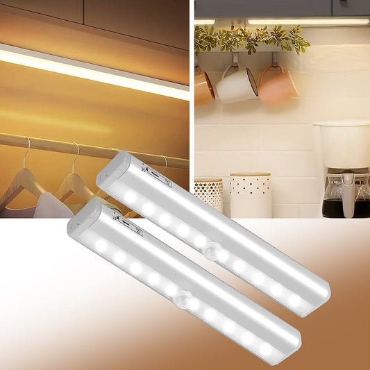 LED skabslampe m/sensor - varm hvid - 200 Lumen