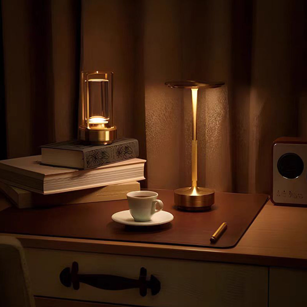 Bordlampe LED m/touch & genopladelig funktion