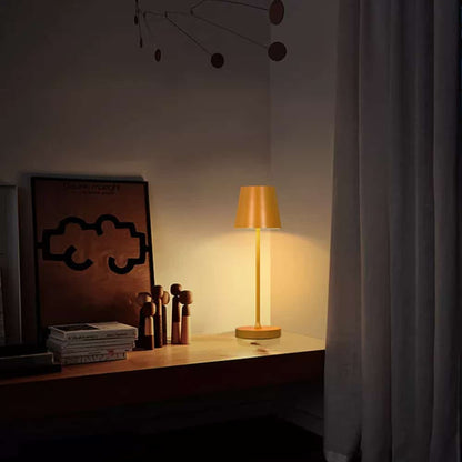 Bordlampe LED m/touch - ledningsfri - mange farver