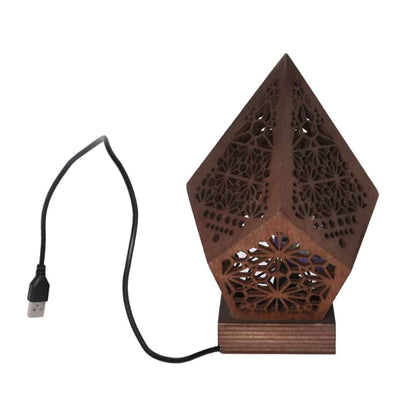 Bohemian Stjerneprojektor (Farverig LED lampe)