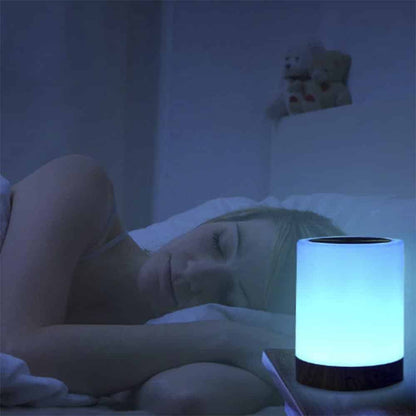 LED dæmpbar Bordlampe m/touch & RGB farveskift