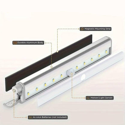 LED skabslampe m/sensor - varm hvid - 200 Lumen