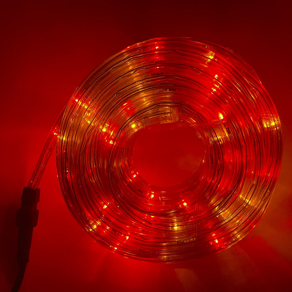 LED lysslange 10 meter - multifarvet - 8 funktioner