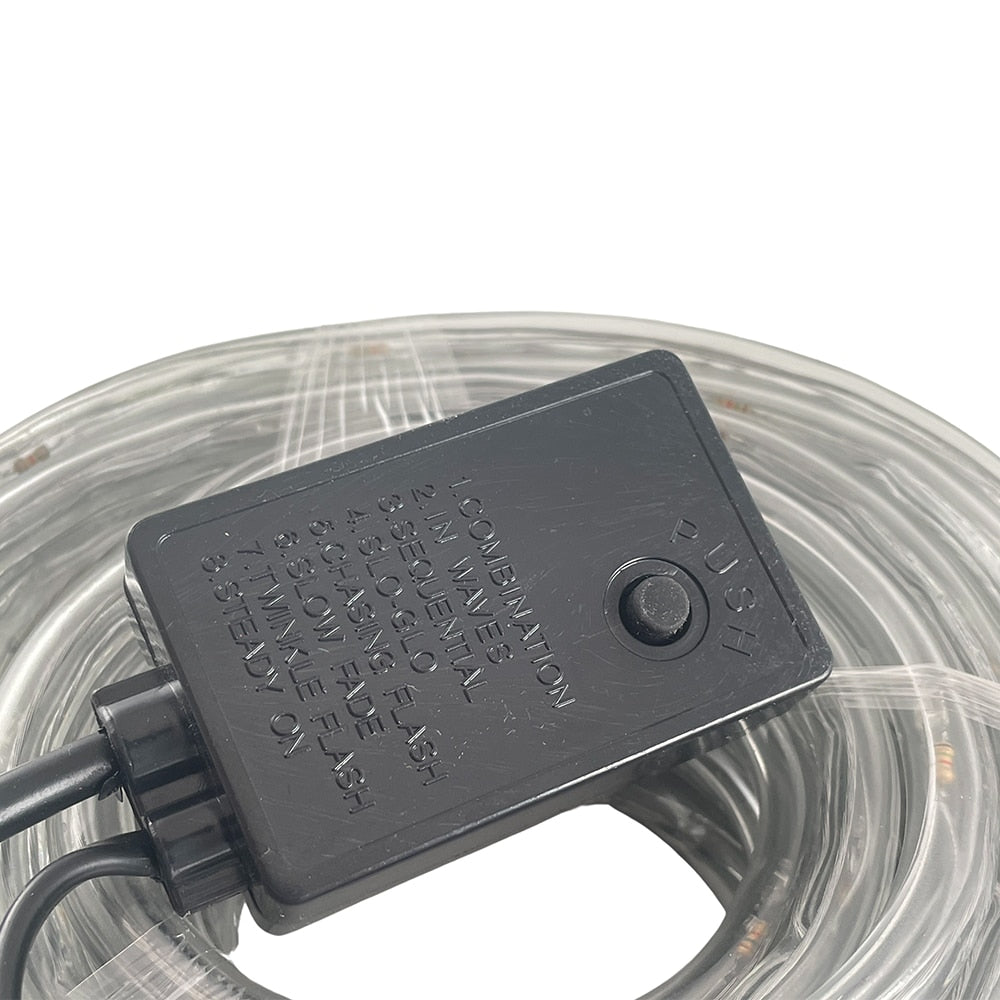 LED lysslange 10 meter - multifarvet - 8 funktioner