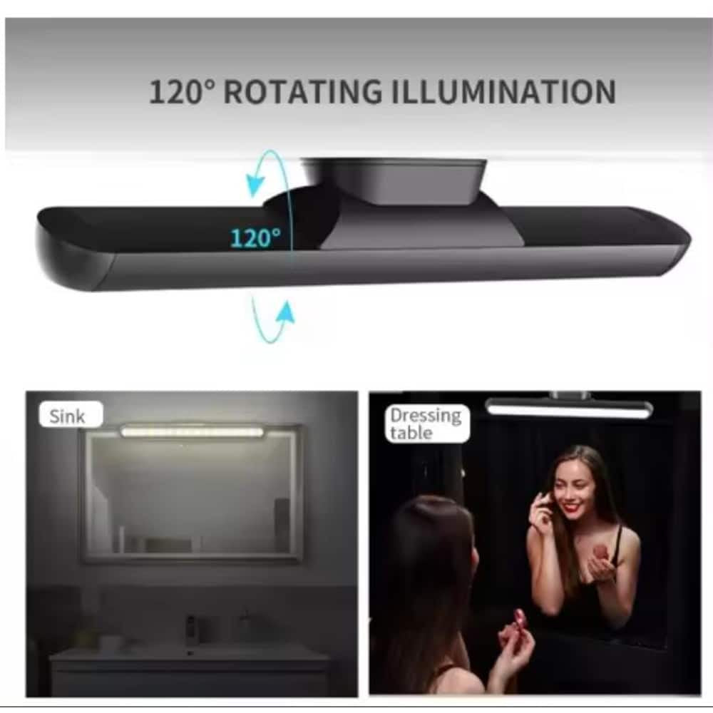 Fleksibel LED-skabslampe med 4 lysintensitetsniveauer