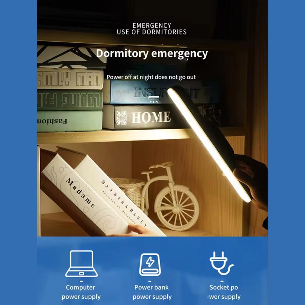 Transportabel LED-skabslampe med 28 lys
