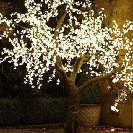 LED-lyskæde – 100 LED indendørs/udendørs 10 meter, varm hvid, rød, grøn, multifarvet eller blå