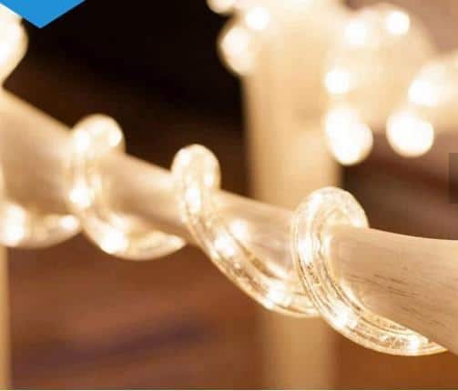 LED lysslange 4 eller 10 meter - hvid