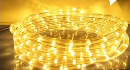 LED lysslange 4 eller 10 meter - hvid