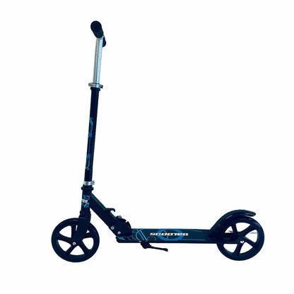 Løbehjul med store hjul & bagbremse – foldbart (fås i flere farver)