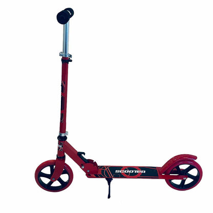 Løbehjul med store hjul & bagbremse – foldbart (fås i flere farver)