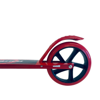 Løbehjul med store hjul & bagbremse – foldbart (fås i flere farver)