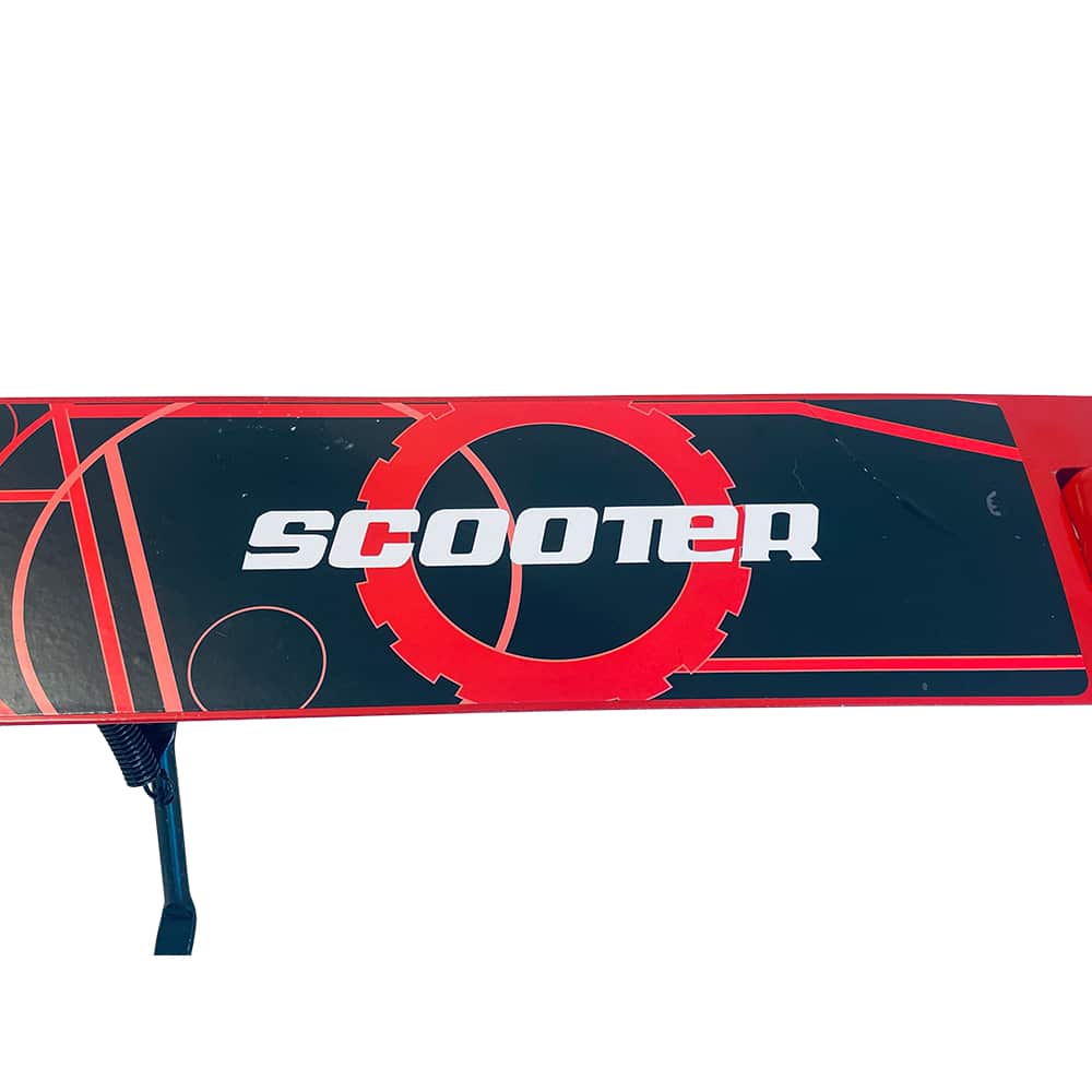 Løbehjul med store hjul & bagbremse – foldbart (fås i flere farver)