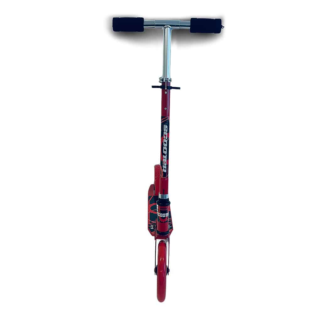 Løbehjul med store hjul & bagbremse – foldbart (fås i flere farver)