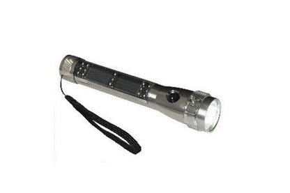 Lommelygte med solceller