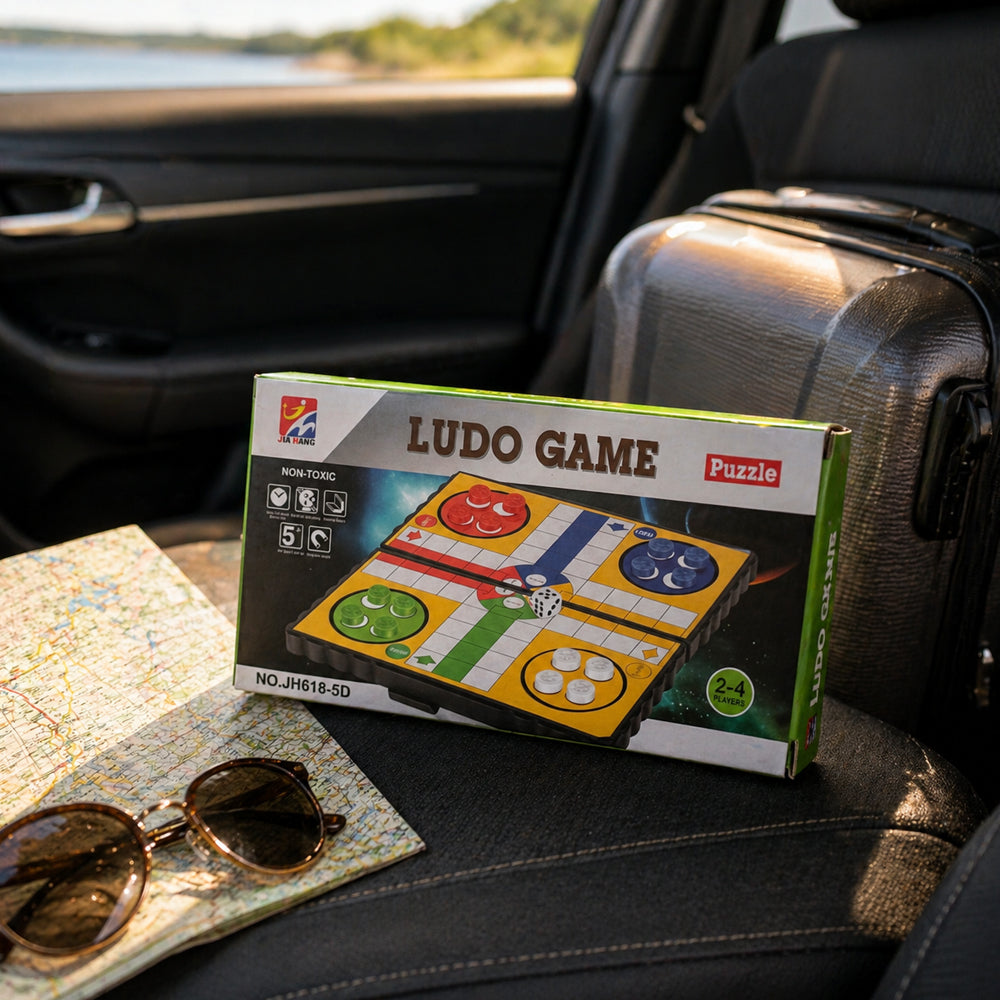 Ludo Rejsespil - med magnet brikker