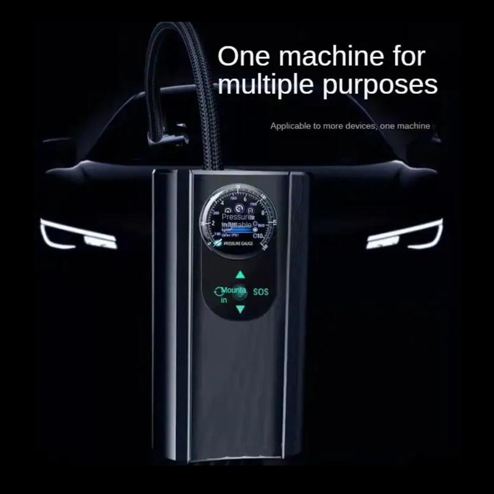 Luftkompressor (turbo) med Manometer