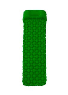 Ultralet oppusteligt liggeunderlag m/pude 190 x 58 cm.