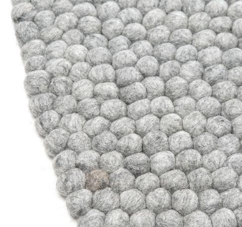 Kugletæppe i 100% ren Nepal uld (Fås i flere forskellige farver og størrelser)