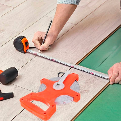 Målebånd på Gaffel 50 Meter - Præcision og Holdbarhed til Professionelt Brug