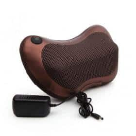 Massagepude m/varme & magnetisk terapi til nakke-, ryg- og benmuskler