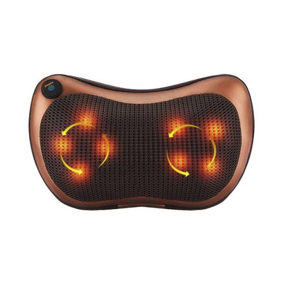 Massagepude m/varme & magnetisk terapi til nakke-