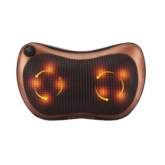 Massagepude m/varme & magnetisk terapi til nakke-