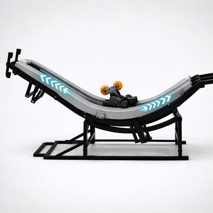 Massagestol 4D kropsscanning, Dual Zone Stretching, 32 airbags, varme i lænd/ben & Zero Gravity - Model 988A