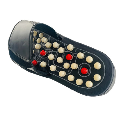 Massagetøfler (zoneterapi) med velcrolukning