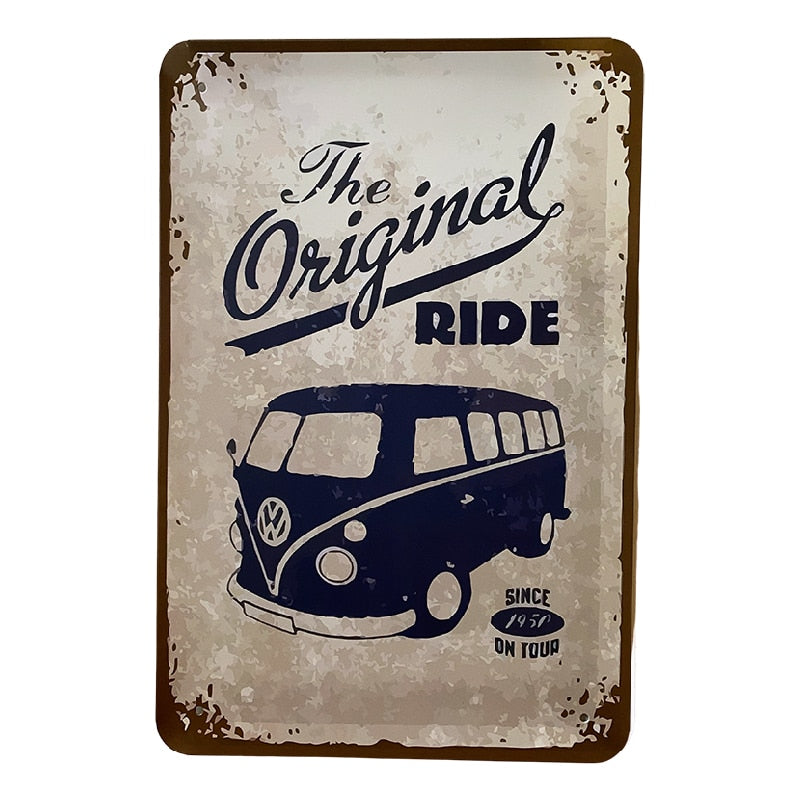 Metalskilt - The Original ride