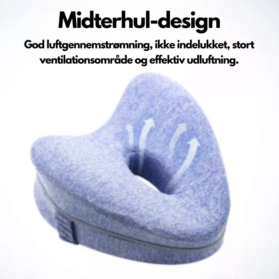 Ergonomisk knæpude i memory skum – lindrer smerter & forbedrer din søvn