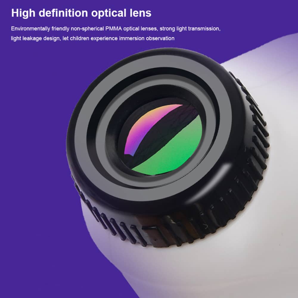 Håndholdt Mikroskop til Børn - Pink, Blå eller Hvid -