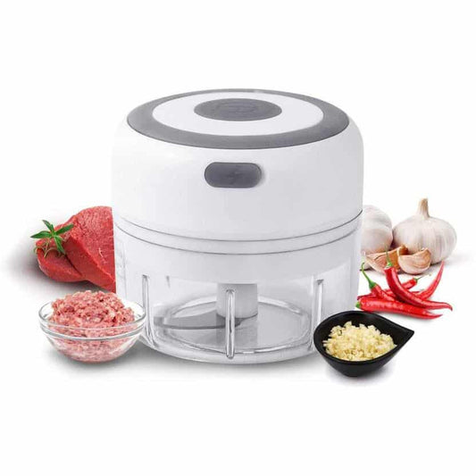 Genopladelig Minihakker (USB) 100 eller 250 ml.