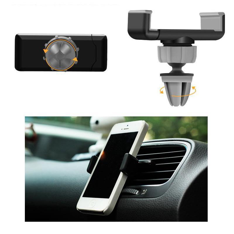 Mobilholder til luftudtag i bil (Passer til iPhone og Android)