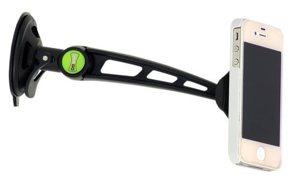 Mobilholder GripGo - Universal m/stærk sugekop