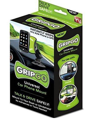Mobilholder GripGo - Universal m/stærk sugekop