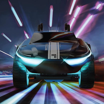 Fjernstyret Stunt Bil med 16 LED-lys fra Sharper Image