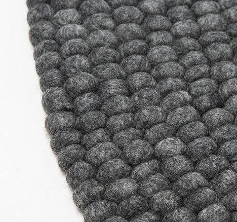 Kugletæppe i 100% ren Nepal uld (Fås i flere forskellige farver og størrelser)