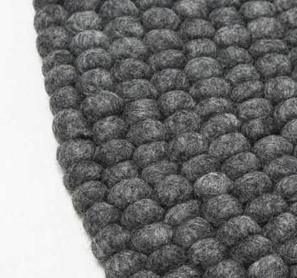 Kugletæppe i 100% ren Nepal uld (Fås i flere forskellige farver og størrelser)