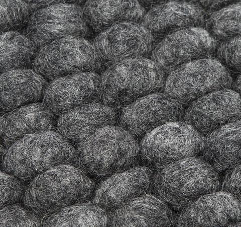 Kugletæppe i 100% ren Nepal uld (Fås i flere forskellige farver og størrelser)